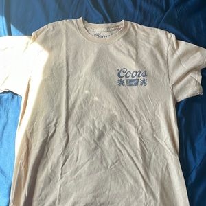 Light Yellowish Tan Coors Banquet Tee - Size Medium